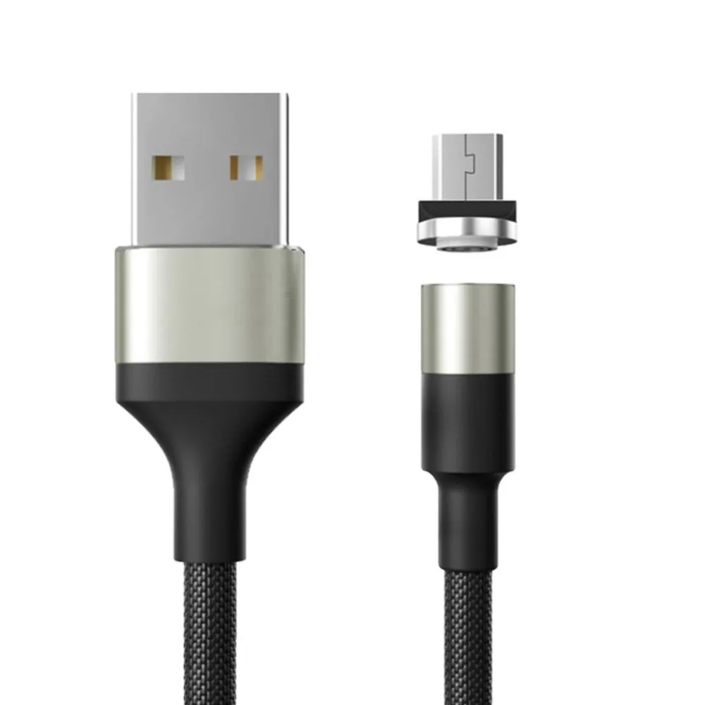 Магнитный USB кабель для Micro USB/type C 3A Быстрый зарядный кабель для передачи данных для мобильного телефона QC3.0 для huawei Xiaomi Магнит USB type-c
