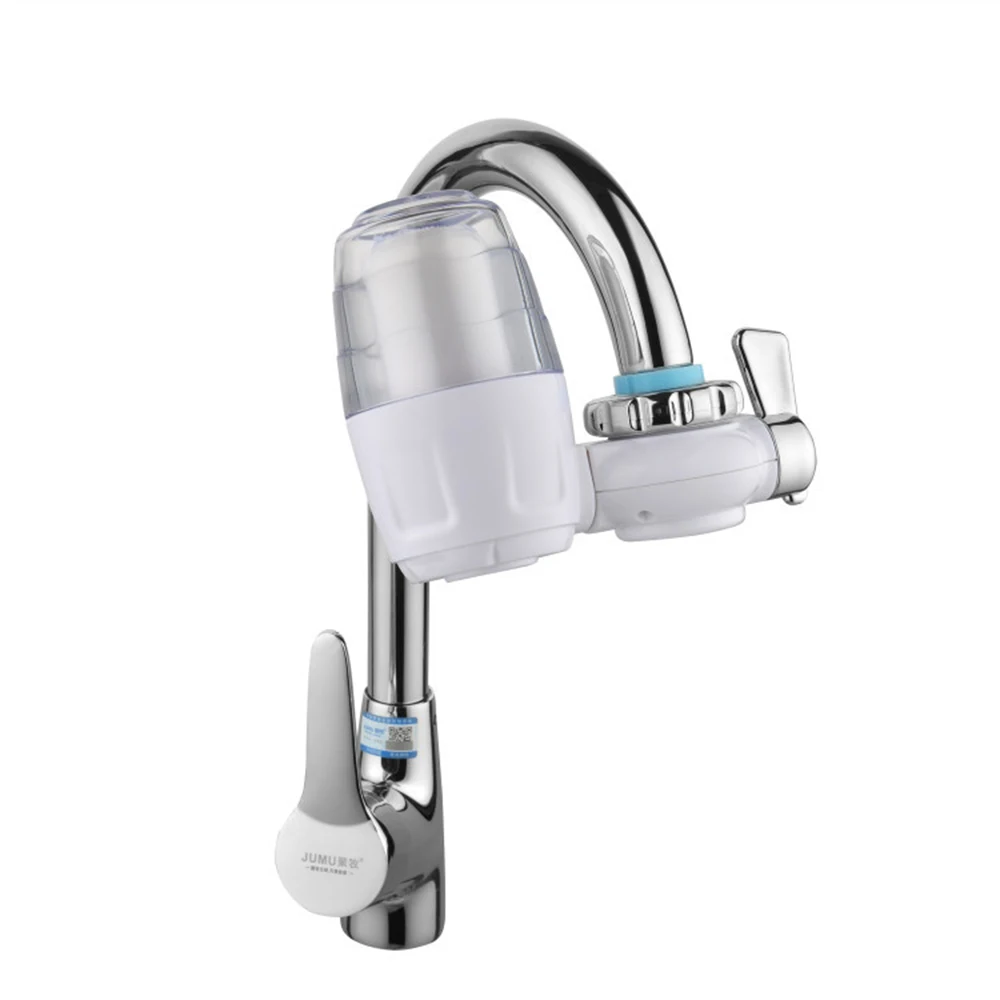 

Tap Water Purifier Kitchen Faucet Washable Ceramic Percolator Mini Percolator Filters Nozzle Switch to Adjust for Bathroom