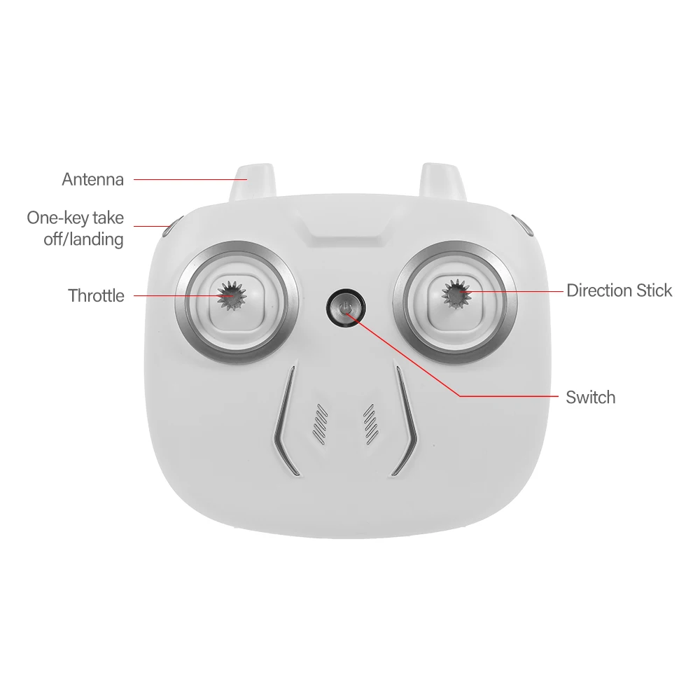 ATTOP W10 Радиоуправляемый вертолет Дрон с камерой 720P Wifi FPV с функцией удержания высоты и автоматического возврата 2,4G Радиоуправляемый квадрокоптер VS XS809W XS809HW