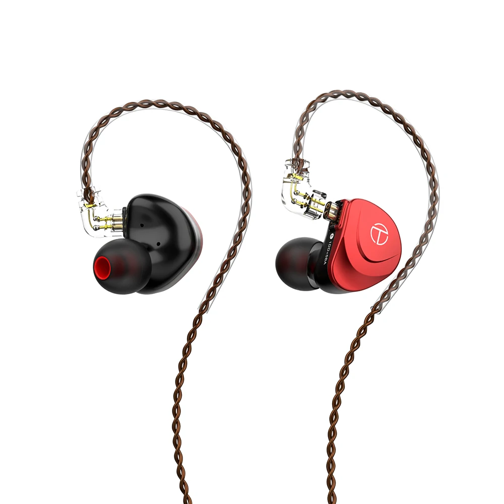 TRN V90S 5BA+1DD Metal Headset Hybrid HIFI Bass