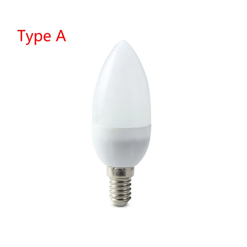 Type A 10 шт./лот светодиодный лампы в форме свечи лампы E14 4W 8W 12W AC 220V 230V Ретро стеклянная лампа Эдисона под старину Винтаж C35 C35L нити светильник 360 градусов - Испускаемый цвет: Type A