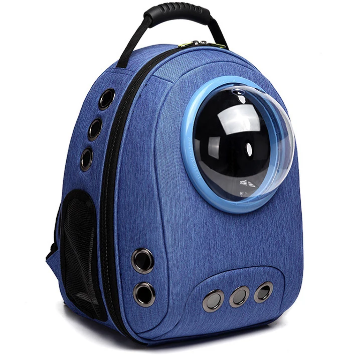 Portable Travel Pet Bag With Bubble Astronaut