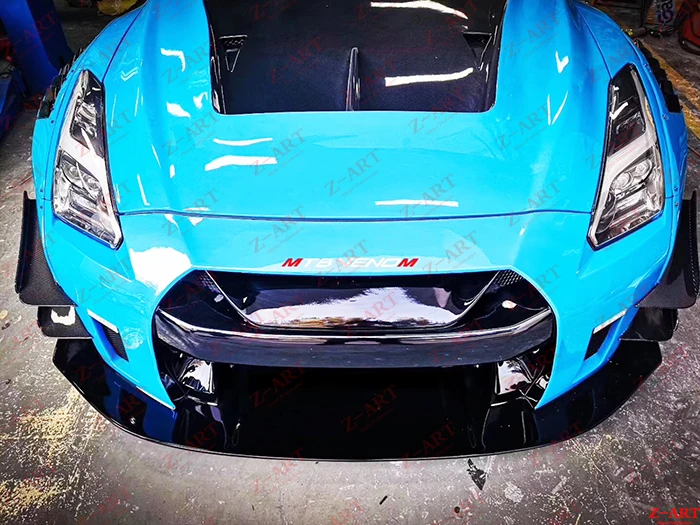 Z-ART для GTR R35 углеродное волокно капота двигателя Nissan крышка | Автомобили и