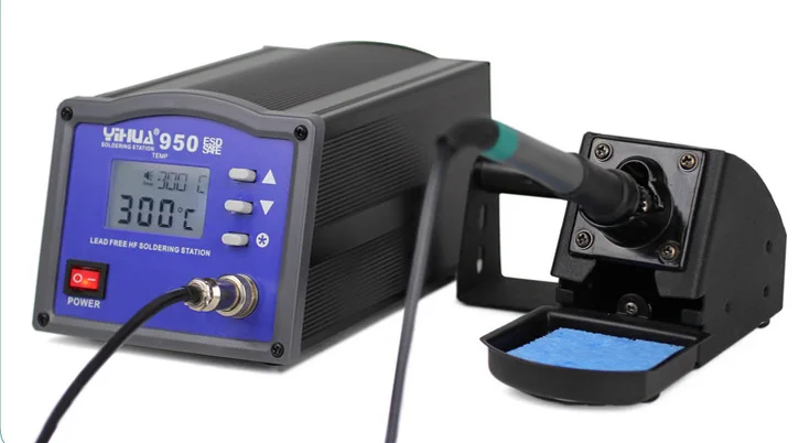 YIHUA 950 150w High Frequency Soldering Station LCD Lead-free Welding Platform Intelligence heat high