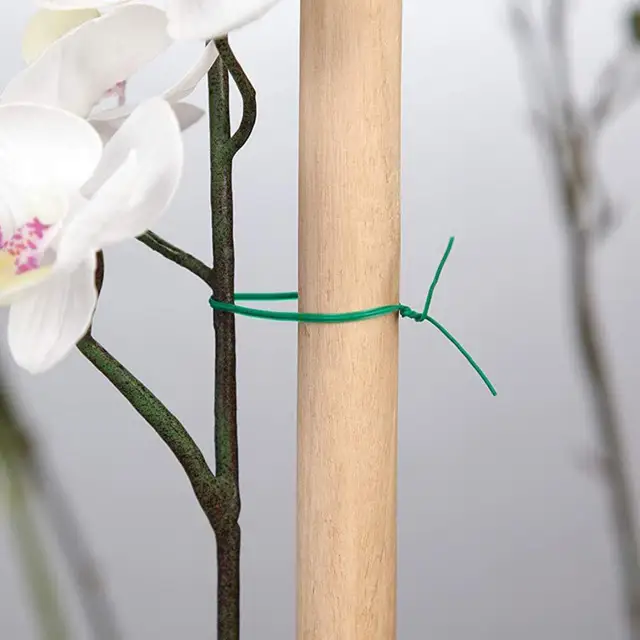 1000 Db -Os Növényköteg Rugalmas, Kiengedhető Műanyag Vízálló Virághuzalok A Kerti Udvarra Kötőszíj Growthouses Új Érkezés - Image 3