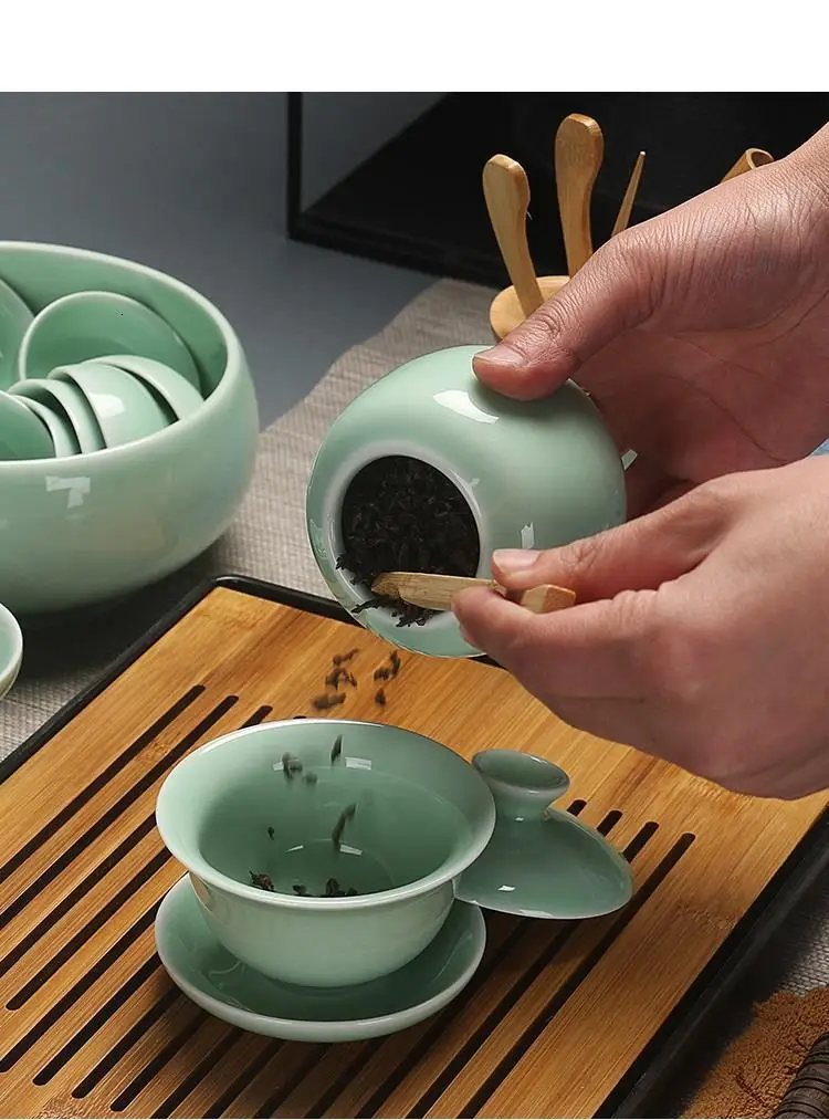 Keukenhulpjes Gongfu Декор для спальни послеобеденный Ev Dekorasyon Aksesuarlar аксессуары для украшения дома горшок китайский чайный набор