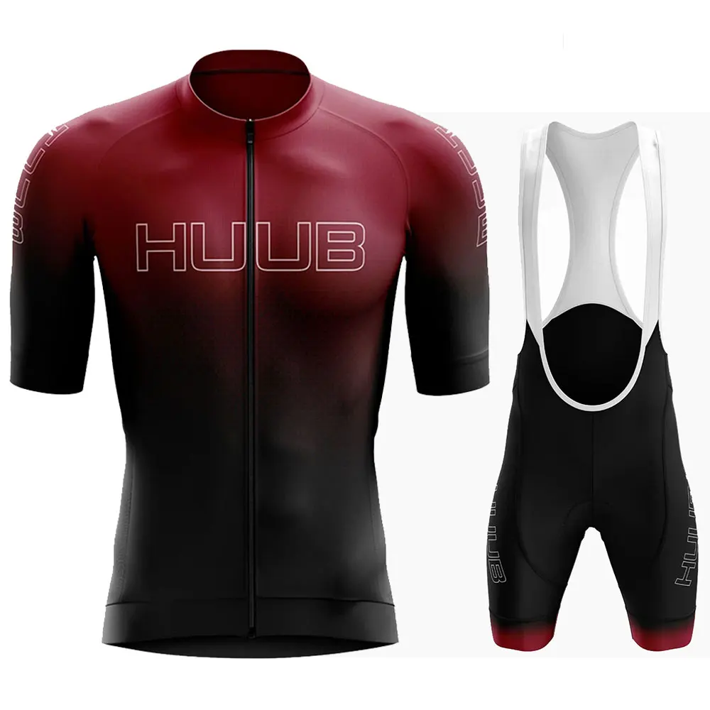 Мужской комплект одежды для велоспорта Huub трикотажная футболка с короткими