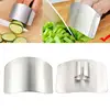 4PCS Stainless Steel Finger Guard Finger Hand Cut Hand Protector Knife Cut Finger Protection Tool Kitchen Knives & Accessories 4