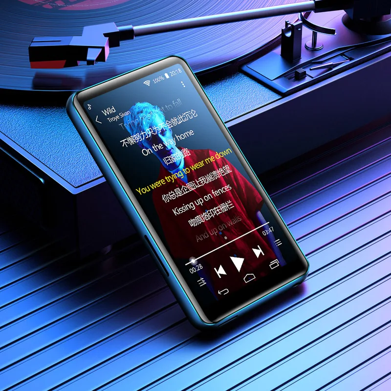 BENJIE X10 Bluetooth MP3 плеер с сенсорным экраном 8 ГБ портативный Android музыкальный mp3 Wi Fi FM