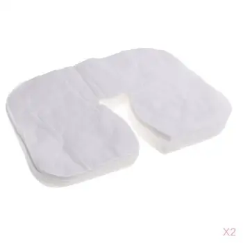 

200 Pieces High Quality Disposable Massage Face Cushion Covers Headrest Cradle Sheets - 36x27 cm