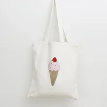 Микро для японского корейского колледжа стиль, художественный стиль, милый конус, кактус, напечатанный Harajuku, Холщовая Сумка, уличная защелка, должна