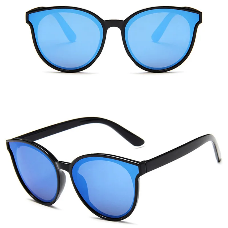 Новые солнцезащитные очки "кошачий глаз" для детей, солнцезащитные очки для мальчиков и девочек, солнцезащитные очки "кошачий глаз", Винтажные Солнцезащитные очки UV400