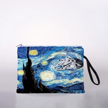 Cartoon Anime Cosmetic Bag Waterproof Printing Fashion Turtle Leaf Toilet Bag Customized Travel Clutch