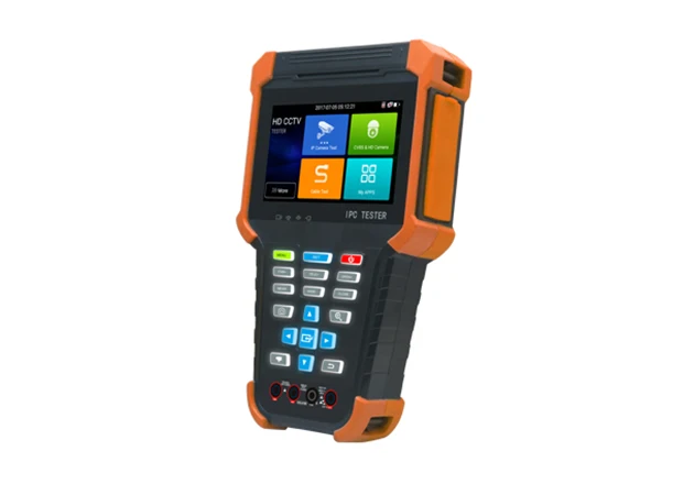 New H.265 4K IP Camera CCTV Tester Monitor X4 8MP TVI CVI 5MP AHD tester SDI CVBS test with Multimeter Cable tracer | Безопасность и