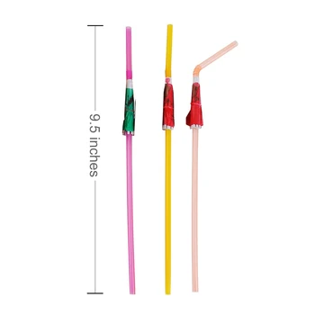 

New 50 Umbrella Parasol Drinking Straws, Hawaiian Beach Cocktail Luau Party Decorations Supplies