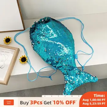 

Bear Leader Women Mermaid Tail Sequins Coin Purse Girls Crossbody Bags Sling Money Change Card Purse Bag Pouch for Kids Gifts