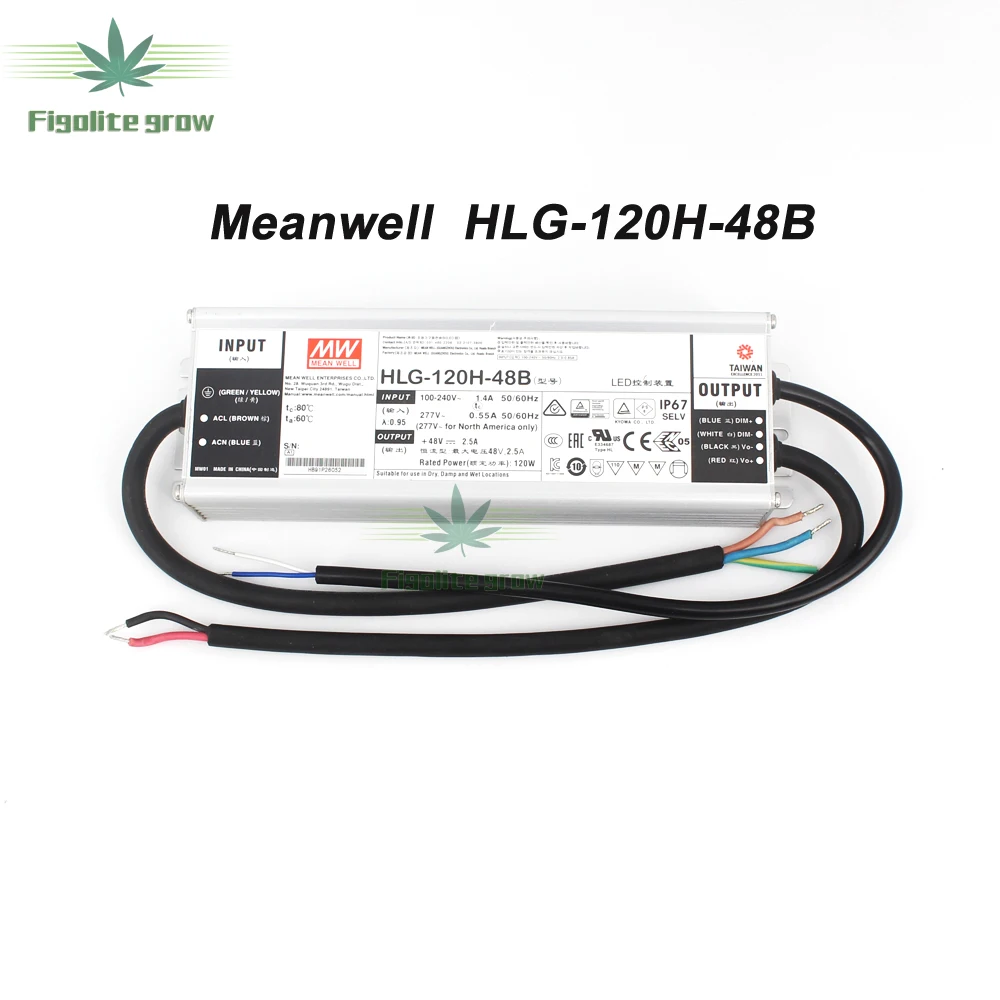 Светодиодные промышленные светильники Meanwell для HLG 120H 48A/B 240H ELG 150 240 Мощность