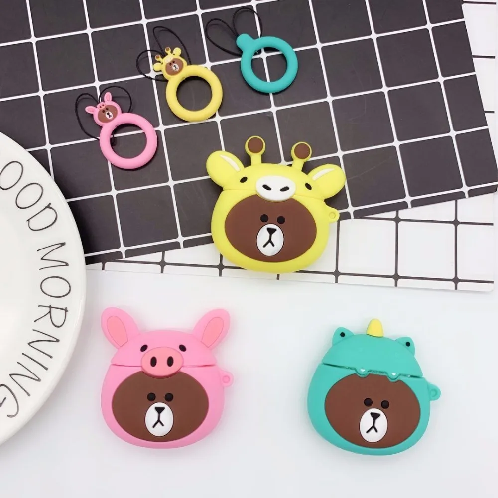 Apple Air pod 1 2 Cartoon case (52)