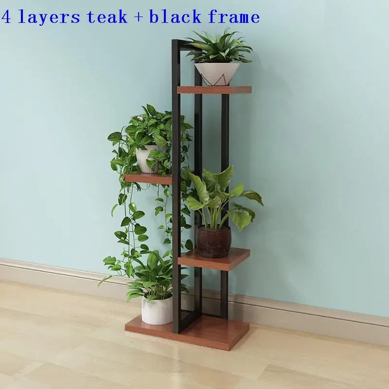 supermarkt Gestreept Gebruikelijk Kamer Etagere Plante Houten Planken Voor Plantenrekken Plantenstandaard  Balkon Plank Plant Rack Dekoration Outdoor Bloem Stand