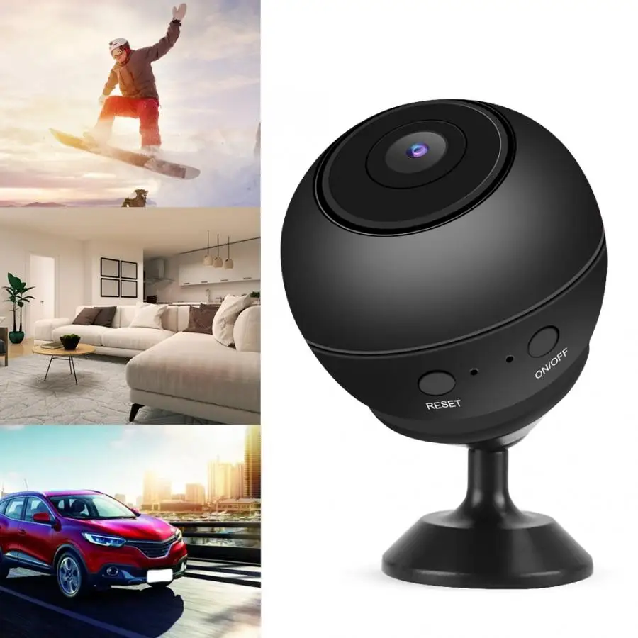 150 градусов широкоугольный Рыбий глаз HD 1080P Wifi Горячая точка мини ночного видения аэрофотосъемка движения камера DV маленькая видеокамера