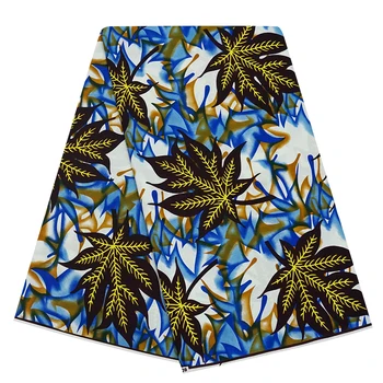 

100% cotton Ankara fabric African real wax print veritable real wax Nigerian party dress material