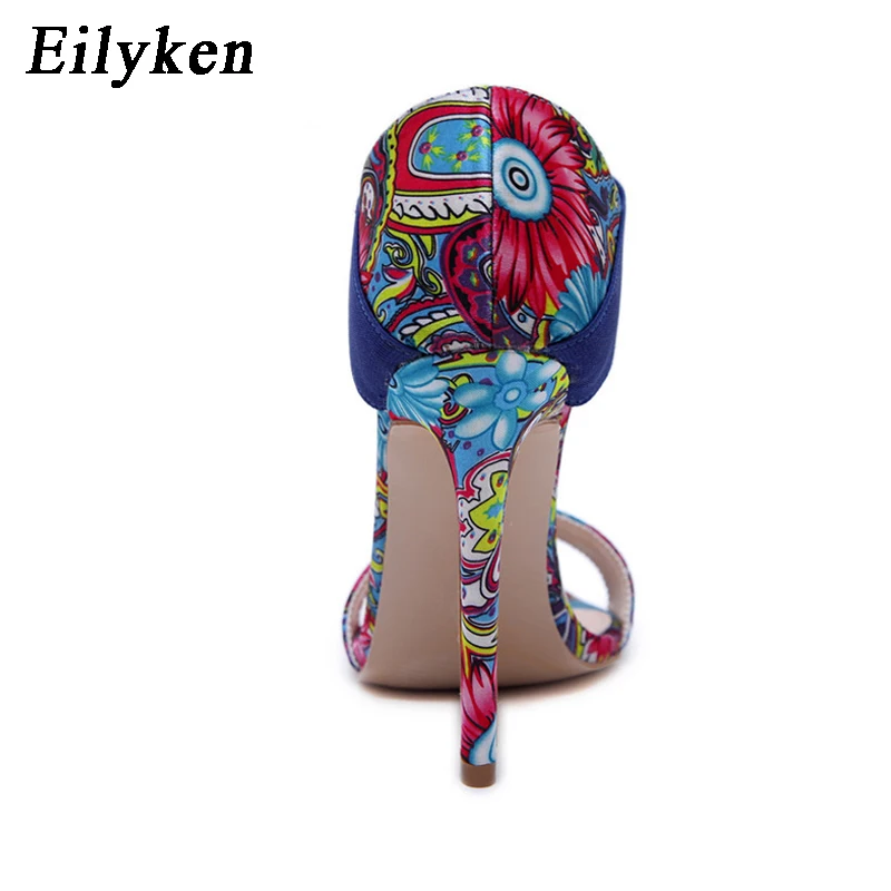 Eilyken/ г., женские босоножки на высоком каблуке летние босоножки на шпильках пикантные женские свадебные туфли с открытым носком