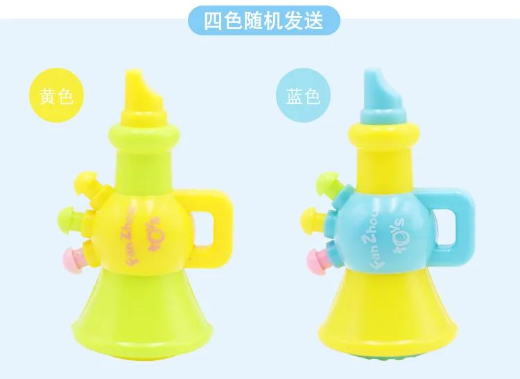 Маленький динамик игрушка детский мультфильм 0-1-3 лет ребенок может выдуть Образование Раннее детство Младенцы свисток мультфильм