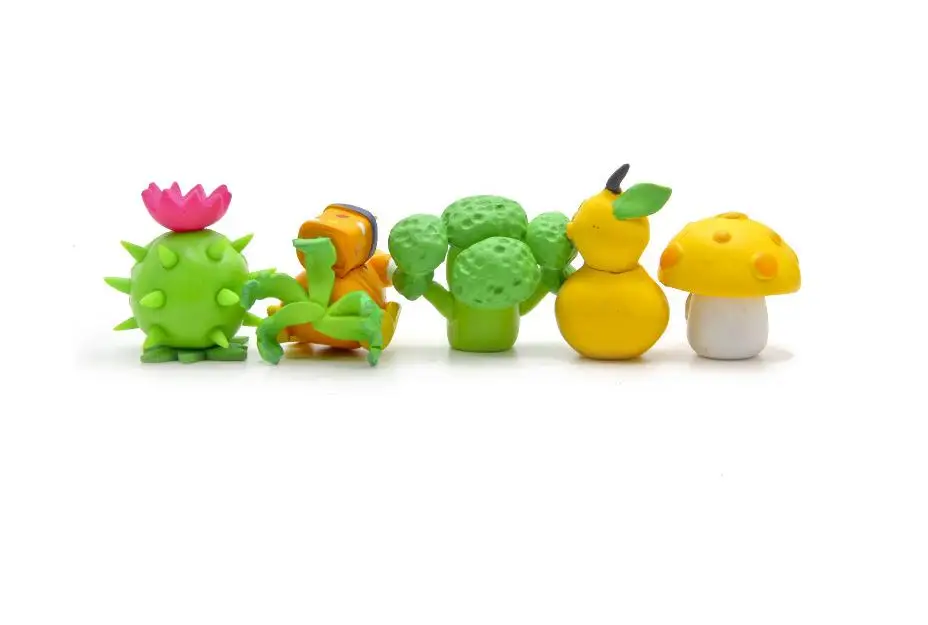10pcs/set Plants VS Zombies Cute PVC Figure Dolls Birthday Collectible Gifts Toys For Kids Brinquedos