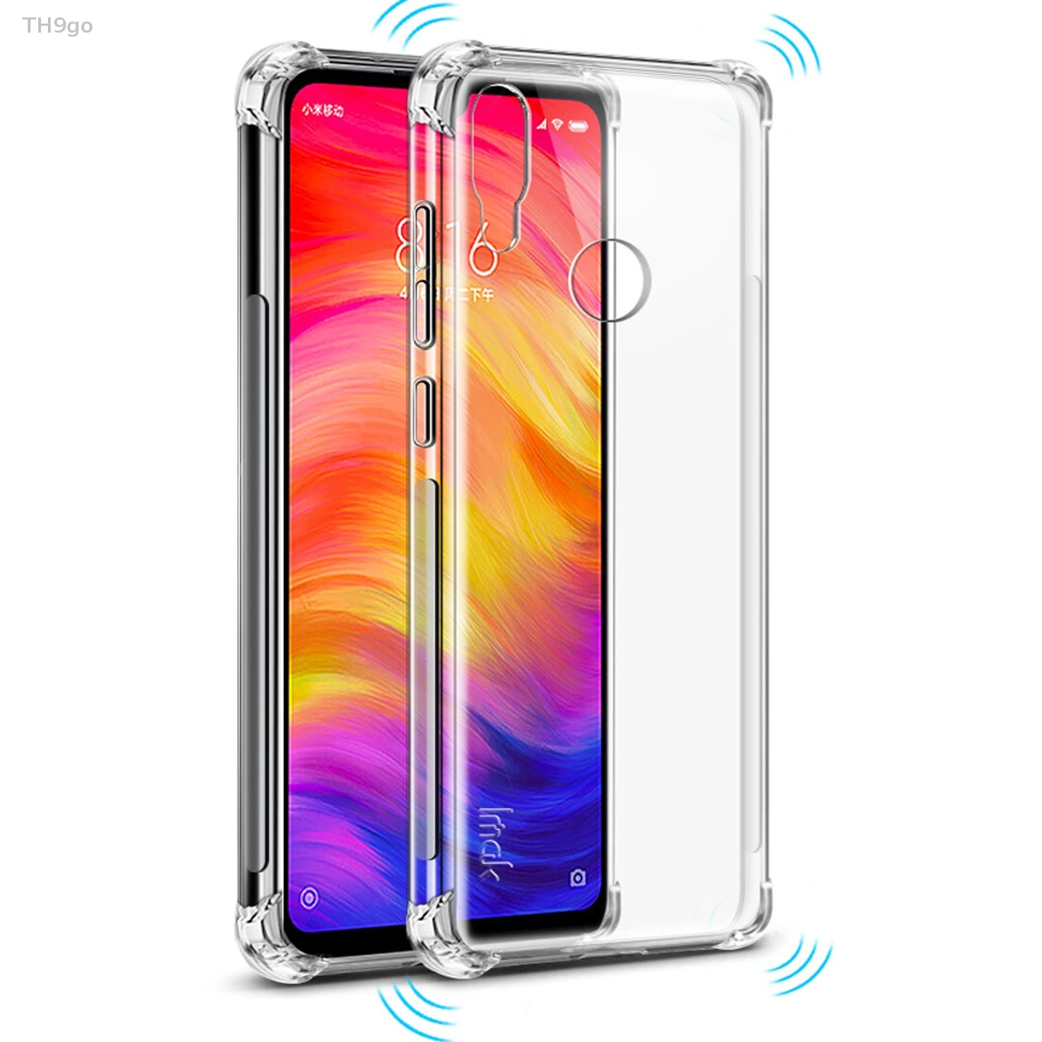 Прозрачный чехол для телефона Xiaomi Mi 8 Lite 9 9SE прозрачный силиконовый ТПУ Redmi Go 7 Note 6