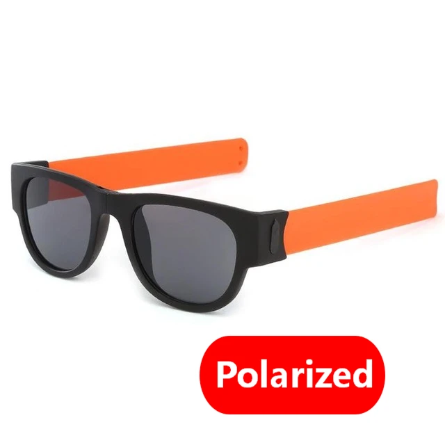 Orange Polarized Необычный браслет для мужчин поляризационный браслет дамы браслет солнцезащитные очки мотоцикл автомобиль солнцезащитные очки складные солнцезащитные очки горячая распродажа - Название цвета: Orange Polarized
