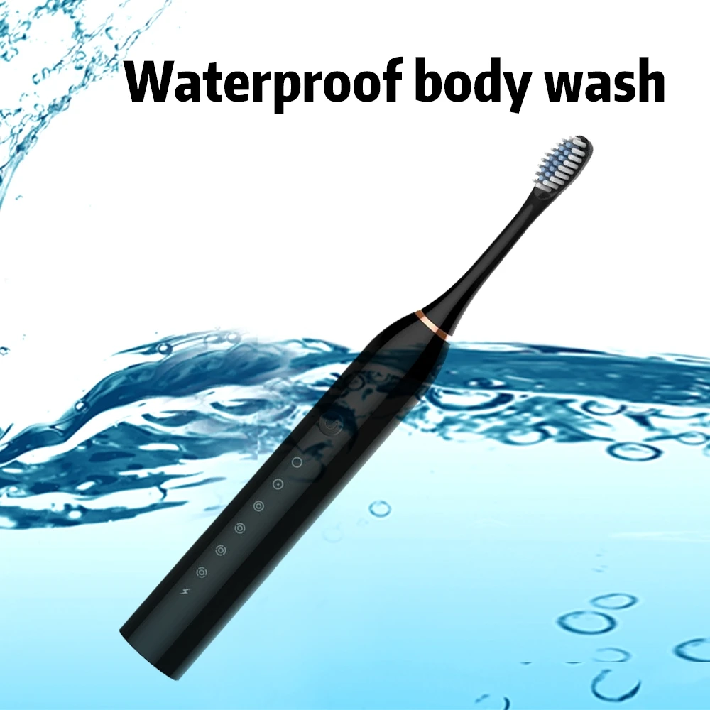 Rechargeable Sonic Electric Toothbrush Adult Timer Brush 42000 time/min Ultrasonic Washable Electronic Whitening Teeth Brush Rechargeable Sonic Electric Toothbrush Adult Timer Brush 42000 time/min Ultrasonic Washable Electronic Whitening Teeth Brush