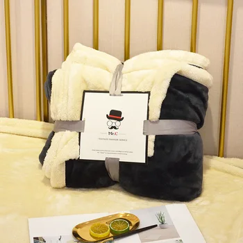 

Winter Wool Blanket Ferret Cashmere Blanket Warm Blankets Fleece Super Warm Soft Throw On Sofa Bed Cover Square Cobija