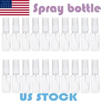 

5/10PC 15ml-200ml Clear Plastic Empty Spray Bottles OZ Refill Mist Pump Travel Ship in 24Hours