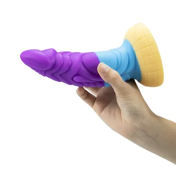 Rainbow Color Silicone Butt Plug For Men Women Adult Game Anal Dildo Erotic Toy Bdsm Vagina G-spot Stimulation Prostate Massager 6