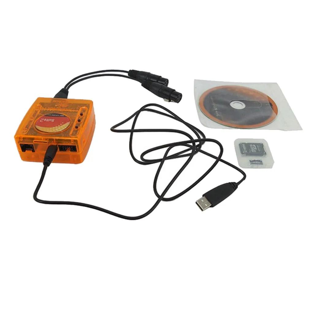 MagiDeal 2 FC первого класса DMX512 USB Освещение Интерфейс контроллер оранжевый