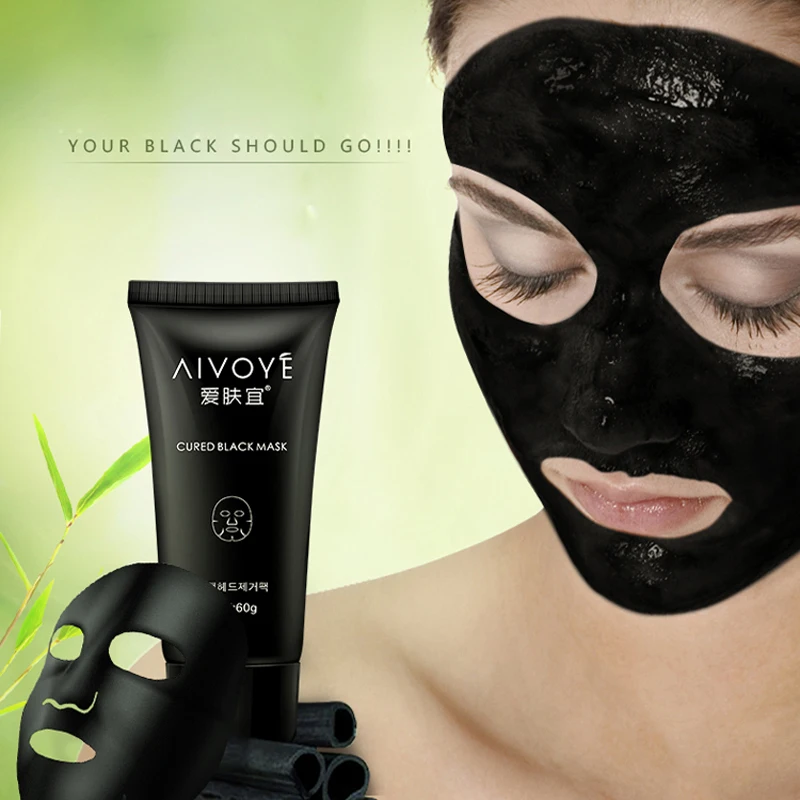 

Black Mask Face Blackhead Remover Deep Cleansing Acne Treatment Spot cleaner Mask For Black Dots Beauty products 60g