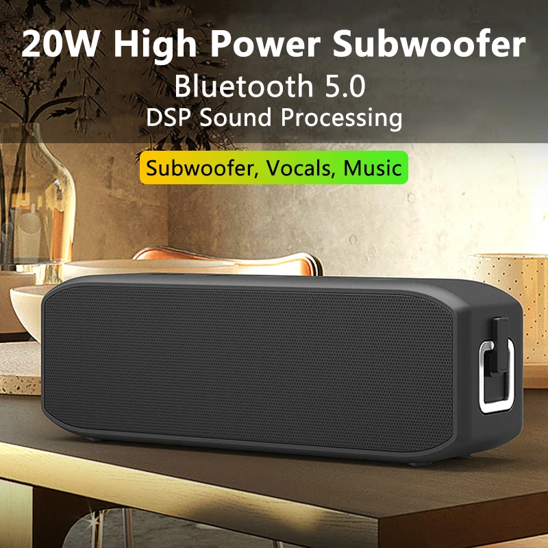 Высокая мощность беспроводной открытый TWS портативный Bluetooth динамик