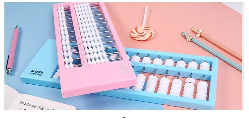M&G Stationery Primary School Mathematics Abacus Thirteen Line South Children Students Arithmetic ASD99808