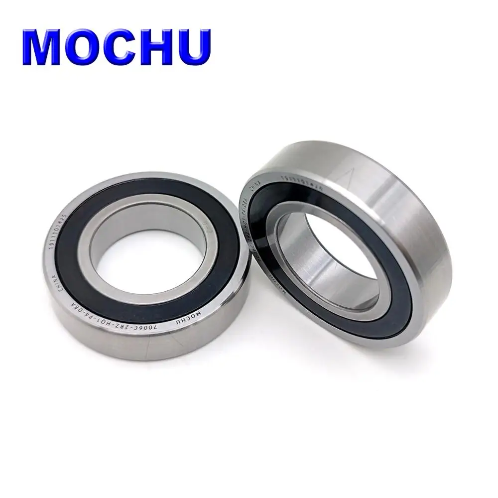 1 пара 7006 7006C 2RZ HQ1 P4 дБ A 30x55x13*2 герметичные Угловые контактные подшипники
