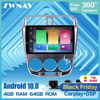 

360 Camera 9 Inch Android Multimedia player For Honda City 2008 2009 2010 2011 2012 2013 radio audio stereo GPS navi head unit