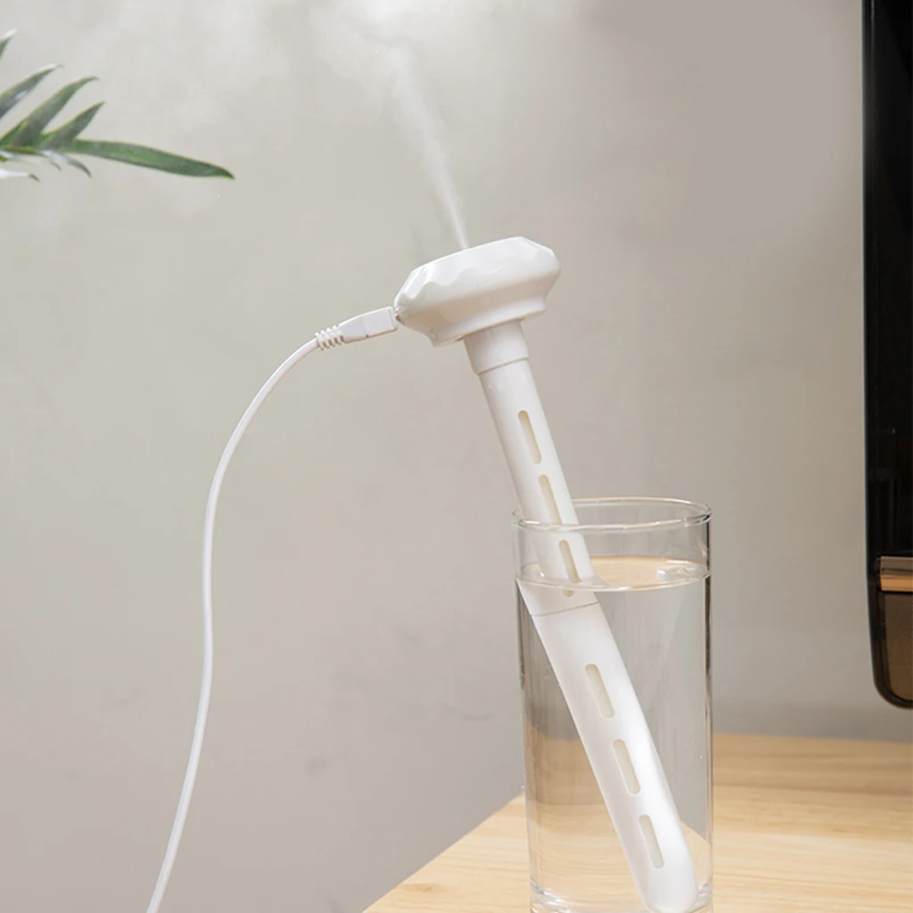 USB Portable Air Humidifier In-bottle Aroma Diffuser Cool Mist Maker Night Light For Car Office Home Humidification Detachable