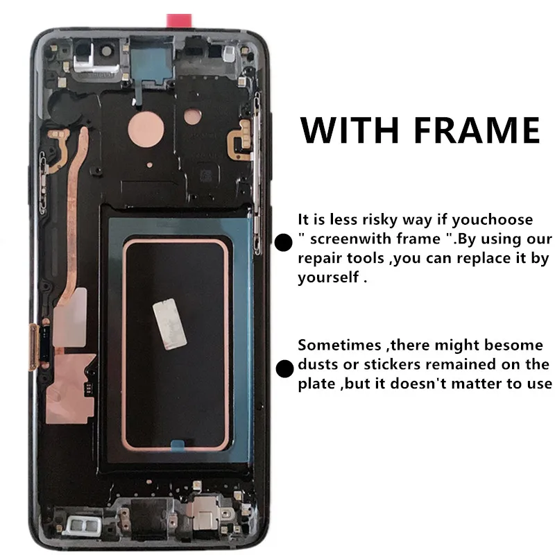 ЖК-дисплей 5,8 дюйма для SAMSUNG Galaxy S9 G9600 с цифровым процессором