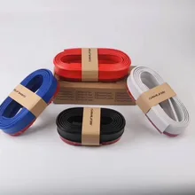 Автомобильная Противоударная клейкая лента универсальная резина юбка автомобильный бампер Передняя Лопата Передняя губная антиколлизия окруженный блок