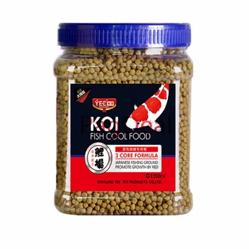 

1350ml 3800ml Aquarium Kio Fish Food Rich Plumule Kio Cool Food Floating Fish Feeding Small/Middle/Big