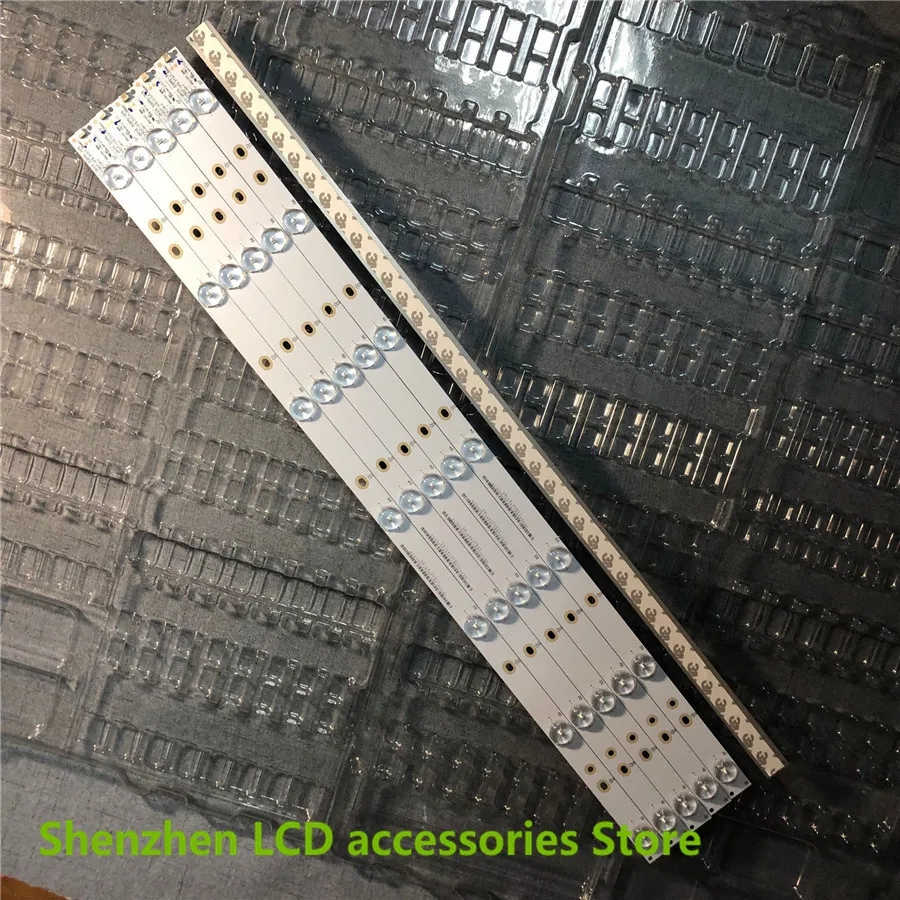 12 шт./лот светодиодный полоски для 3" Philips GJ-2K15 D2P5-315 D307-V3.1 01L68-2 E349376 7 светодиодный s 615 мм