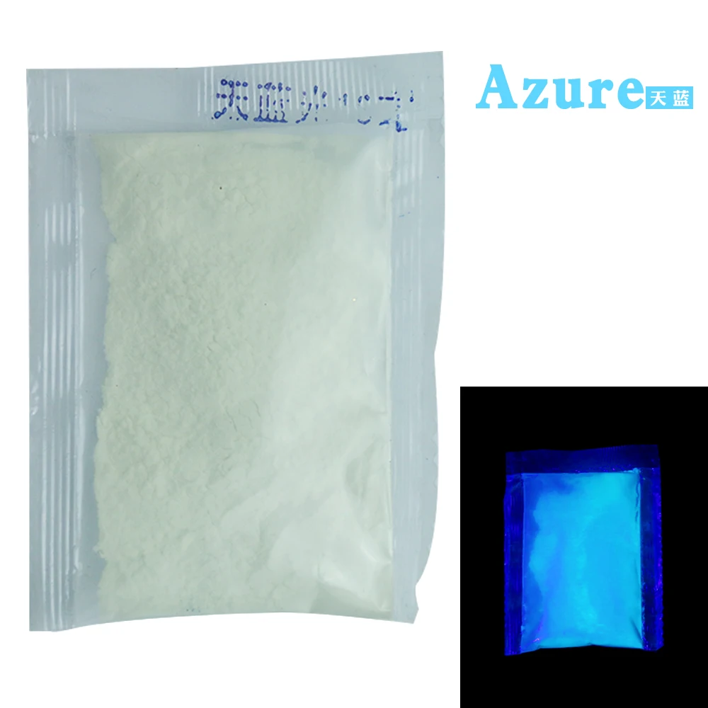 

10g Per Pack Azure Color Luminous Paint Noctilucent Powder Fluorescence DIY Party Creative Glow In Dark Decorations for Home