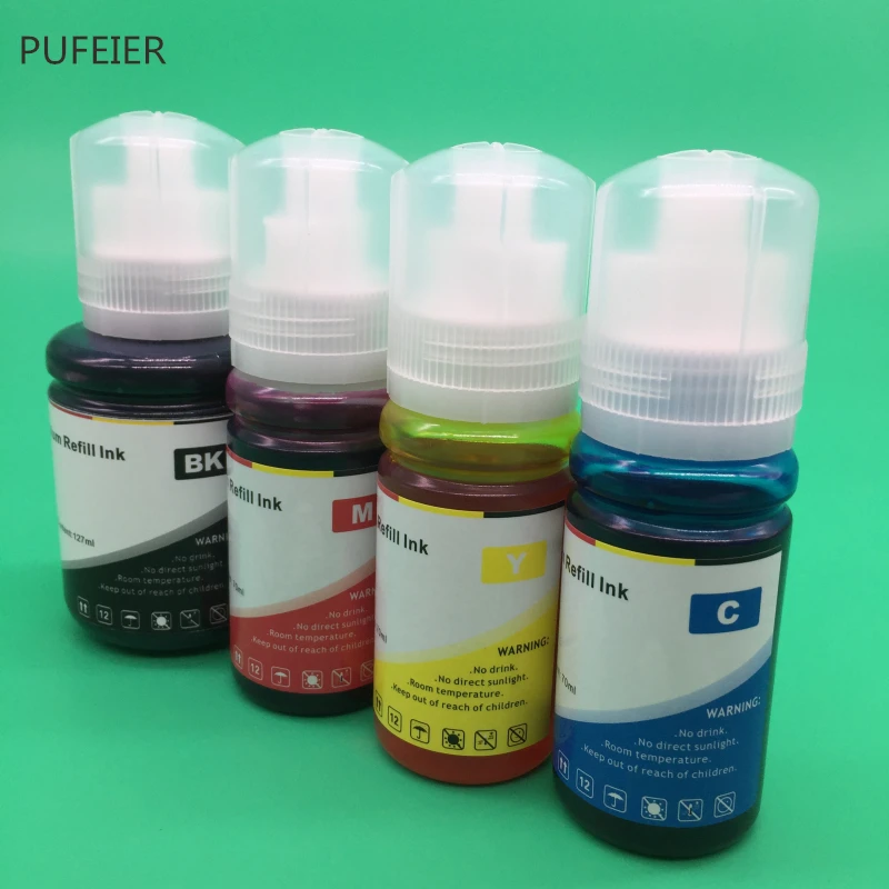 4 шт. картриджи для принтера Epson L4150 L4160 L6160 L6170 L6190 L6161 L6171 L6191|Наборы заправки