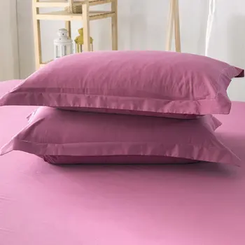 

Modern Design Solid Color Pillow Case Full Cotton Bed Pillowcase 48cmx74cm Pillow Cover Super Soft Pillowcase Cover