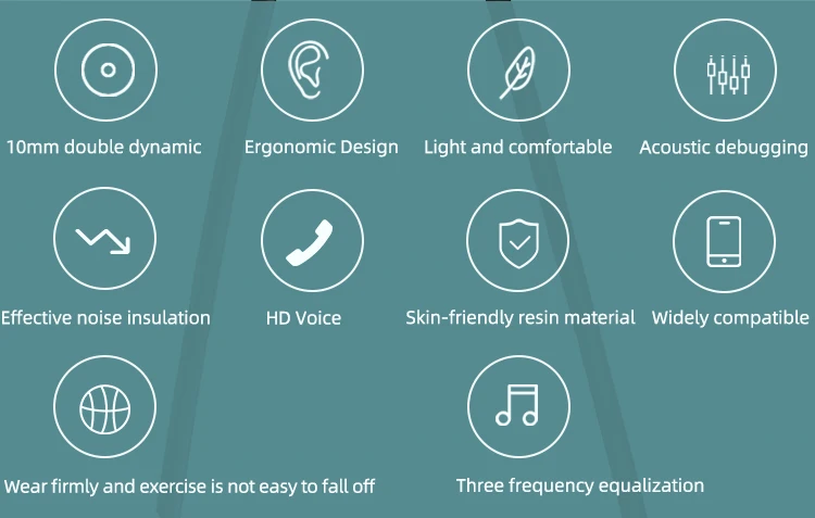 CCA CSA 1DD in Ear Earphone description image 2