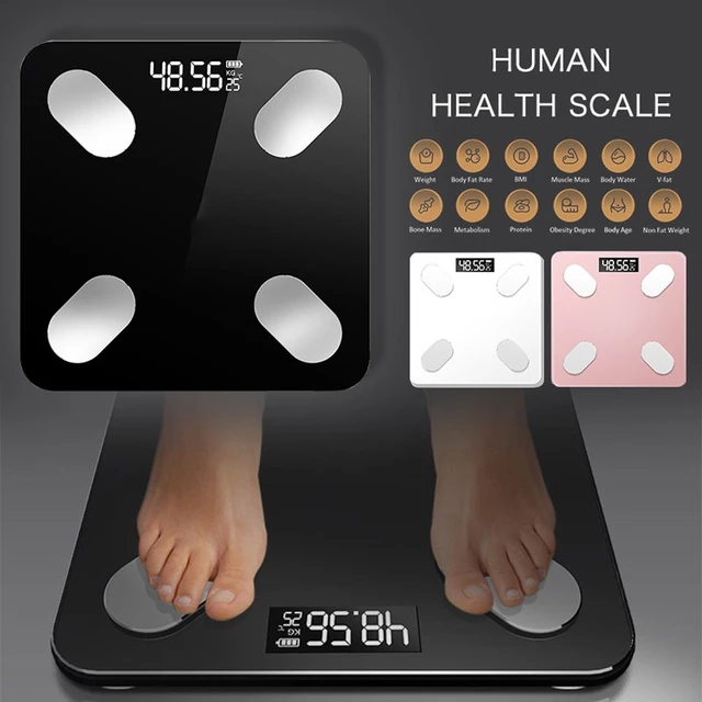 Smart Body Fat Scale Bluetooth Digital Bathroom - Digital Scale Body Weight  Fat - Aliexpress